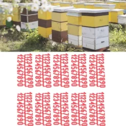 10-set plastnummerskylt nummerskylt nummermärkning för bostadslägenhet kontorsrum bikupa