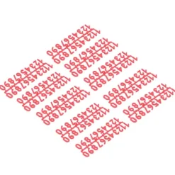 10-set plastnummerskylt nummerskylt nummermärkning för bostadslägenhet kontorsrum bikupa