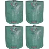 SHOP-STORY - GARDEN BAG 4x: 4 XXL vikbara trädgårdsväskor - 272L i robust PP med band