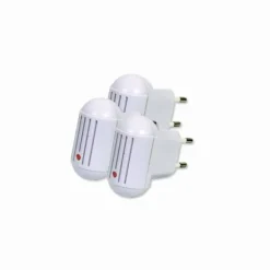 SHOP-STORY - MOSPLUG: Paket med 3 ultraljudsmyggavvisande uttag med LED