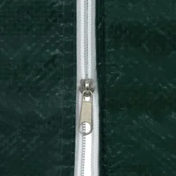 Sidoväggar till partytält 2-pack med dragkedja | Färg: Grön | Material: PE