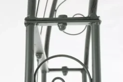 Sina Rose Arch with Gate - Antique Green Metal Garden Trellis for Climbing Plants, Durable and Easy Assembly