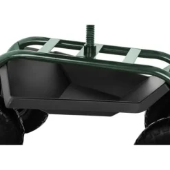 Sits på hjul för trädgårdsarbete plocka jordgubbar med en hylla upp till 150 kg, grön