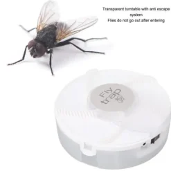 Skadedjursfälla 360° roterande elektrisk flugfälla, effektiv, enkel anti-myggapotek
