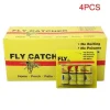 Skadedjursfälla, fluga Klibbigt papperstejp Starkt lim Flygande insektsmyggfångare rulltejp Lätt att - 4st[A16627]