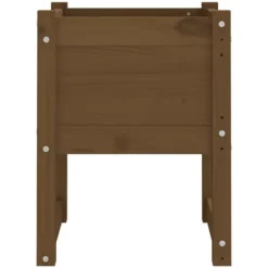 Skrivbord honungsbrun 40x40x52,5 cm massiv furu