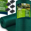 Skuggnät 1,5x25m 110 g/m2 + 50 klämmor gröna