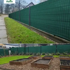 Skuggnät 1,5x25m 140g/m2 + 50 klämmor gröna