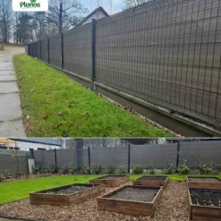 Skuggnät 1,5x50m 140g/m2 + 50 klämmor grå