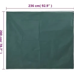 Skyddsfodral för växter - vidaXL - Dragkedja - Dragsnöre - Växtfleece - 70 g/m² - 2,36x2 m