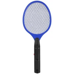 Sladdlös Batteridriven Elektrisk Flugmygg Smälla Bug Zapper Racket Insektdödare Blå