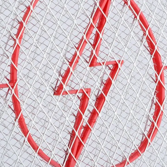 Sladdlös Batteridriven Elektrisk Flugmygg Smälla Bug Zapper Racket Insektdödare (blå)