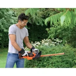 Sladdlös elektrisk häcksax - BLACK&DECKER - GTC18452PCB-XJ - 18V - 45cm blad - Utan batteri