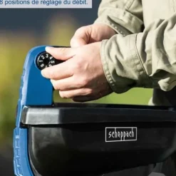 Sladdlös spridare C-GSP800-X - 3,5L behållare + 800m2 ytkapacitet - SCHEPPACH 20V IXES - utan batteri eller laddare