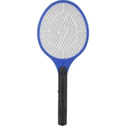 Sladdlös Uppladdningsbar Elektrisk Flugmygg Smälla Bug Zapper Racket Insektdödare Blå