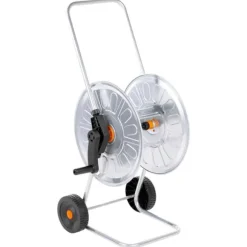 Slangvinda väggmonterad för 60 m 1/2" stålslang