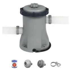 Smart Pool Deal - 6-delad - Bestway Steel Pro rektangulär 300x201x66 cm