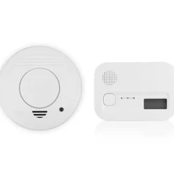 Smartwares Brandsäkerhetspaket, Brandvarnare + Kolmonoxidvarnare - Vit