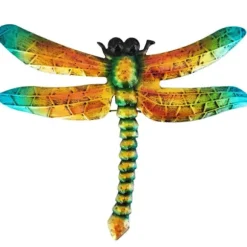 Smidesjärn Slända Vägghängande Innergård Trädgård Veranda Hem Vägg Balkong Konstdekoration Utomhus inomhusdekoration