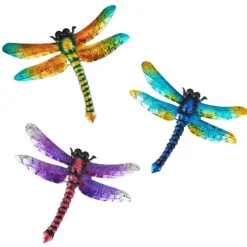 Smidesjärn Slända Vägghängande Innergård Trädgård Veranda Hem Vägg Balkong Konstdekoration Utomhus inomhusdekoration