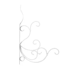 Smidesjärn Väggkrok Hängande Inomhus Utomhusdekoration Balkong Blomkruka Stativ Hängkrok