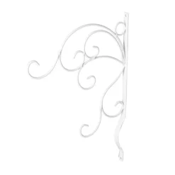 Smidesjärn Väggkrok Hängande Inomhus Utomhusdekoration Balkong Blomkruka Stativ Hängkrok