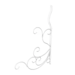 Smidesjärn Väggkrok Hängande Inomhus Utomhusdekoration Balkong Blomkruka Stativ Hängkrok