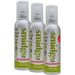 SMIDGE INSEKTSSPRAY 75 ML 3-PACK, myggmedel bäst i test