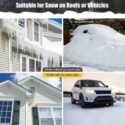 Snö Takkratta, 25x6x240 cm, Svart