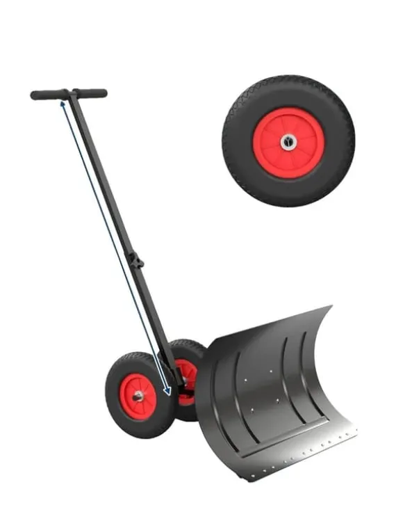 Snöborttagningsverktyg, Ergonomisk Design, Justerbart Handtag,74x42cm