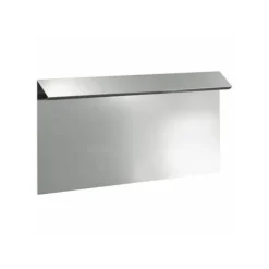 Snigelgrill i galvaniserat stål - vidaXL - Silverfärgad - 50x3,5x25 cm - Hållbar - Utomhus - Montering krävs