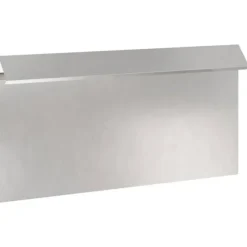 Snigelgrill i rostfritt stål - vidaXL - 50x3,5x25 cm - Silver - Utomhus - Hållbar - Montering krävs