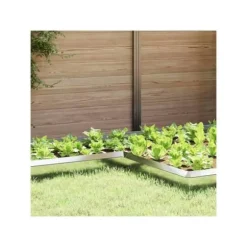 Snigelgrill i rostfritt stål - vidaXL - Silver - 10x10x25 cm - Hållbar - Utomhus - Montering krävs