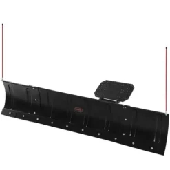 Snöplogblad, 109x43 cm/183x72 cm, Svart, Stål