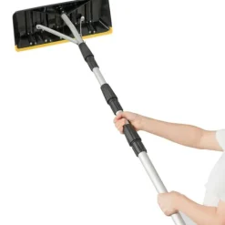 Snöraka för tak, 21 fot teleskopisk, 16x6, svart gul