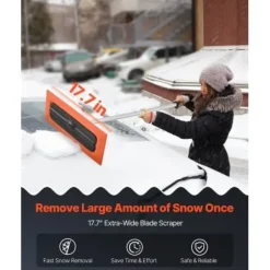 Snöraka för tak, 120x45x16,5 cm, Silver, Skumblad