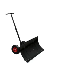 Snöskyffel, Ergonomiskt Handtag, Lätt Manövrering,Manuell, svart