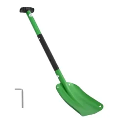 Snöskyffel, 66-81x21,5 cm, Grön, Aluminiumlegering