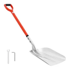 Snöskyffel, 114x35 cm, Silver, Aluminiumlegering