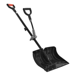 Snöskyffel, 45.5x128 cm, Svart, Lätt snöröjningsverktyg