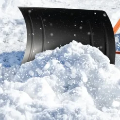 Snösläde, 82.6x73.7x29.2 cm, Orange