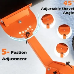 Snösläde, 82.6x73.7x29.2 cm, Orange