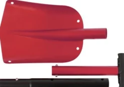 SNÖSPADE ALUMINIUM HOPFÄLLBAR 3-DELAD