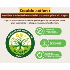 SOLABIOL Gödningsmedel för lagerträd och bougainvillea - 1,5kg - Upp till 30 plantor - Främjar blomning och tillväxt