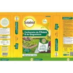 SOLABIOL SOCHAUX10 Kalcium- och magnesiumkarbonat 10 kg, effektiv