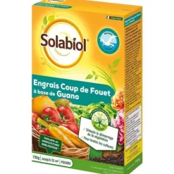 SOLABIOL SOGUA750N Boost-gödselmedel baserad på Guano Marin - 12 X 750g