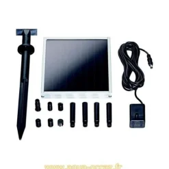 Solar Fountain Pump - PONTEC - Pondosolar 150 - 150 l/h - Svart