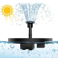 Solar Fountain Water Fountain (utan batteri) Model 2
