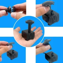 Solar Fountain Water Fountain, Trädgårdsdekoration, Vattenfontän solcellsdriven-Enkel Installation