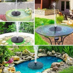 Solar vatten fontän